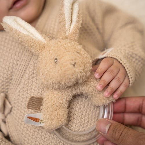 Little Dutch Bunny ring rattle
