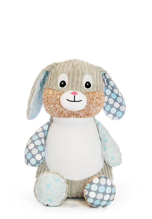 Starry night bunny Personalised Teddy