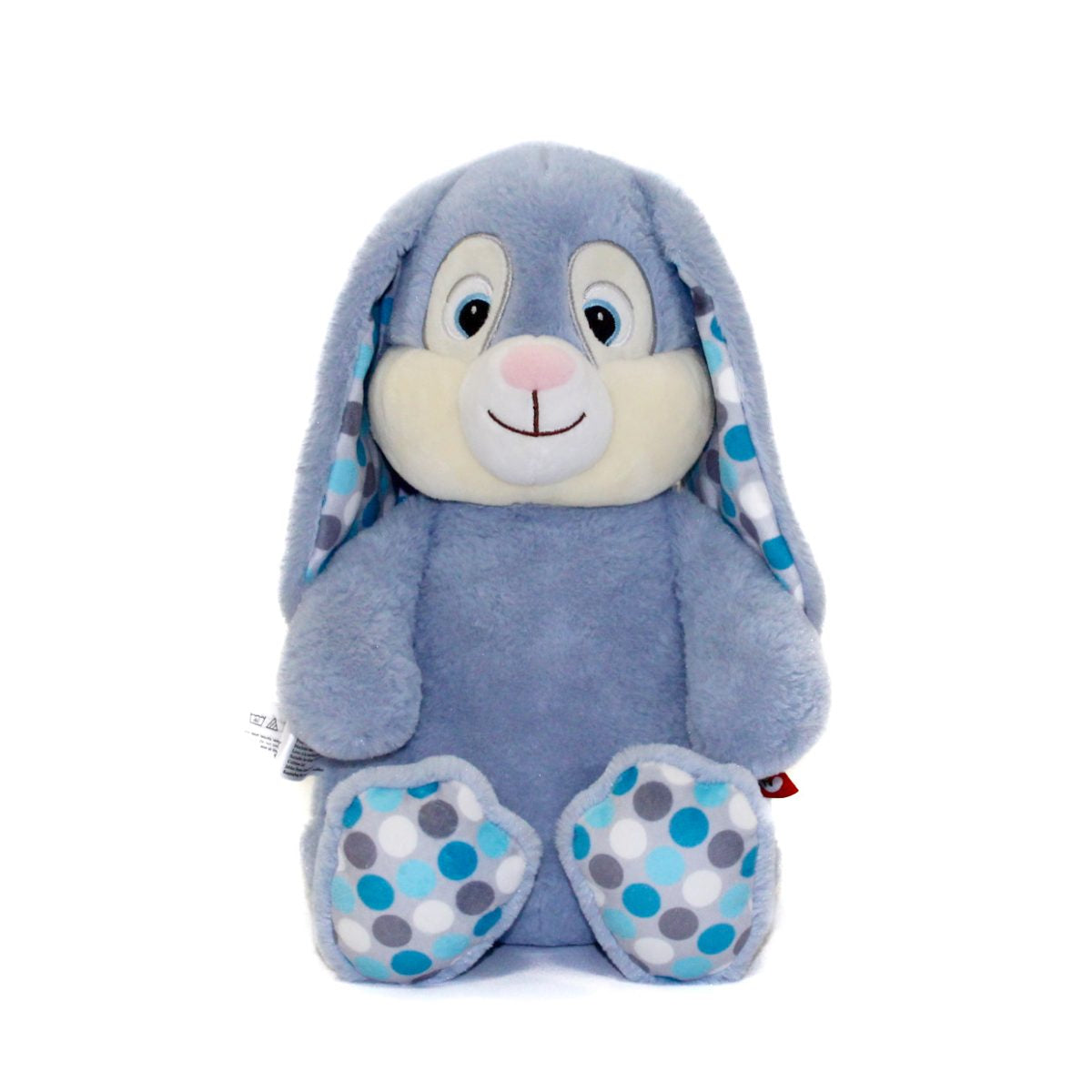 Blue Clovis Brampton personalised bunny rabbit teddy