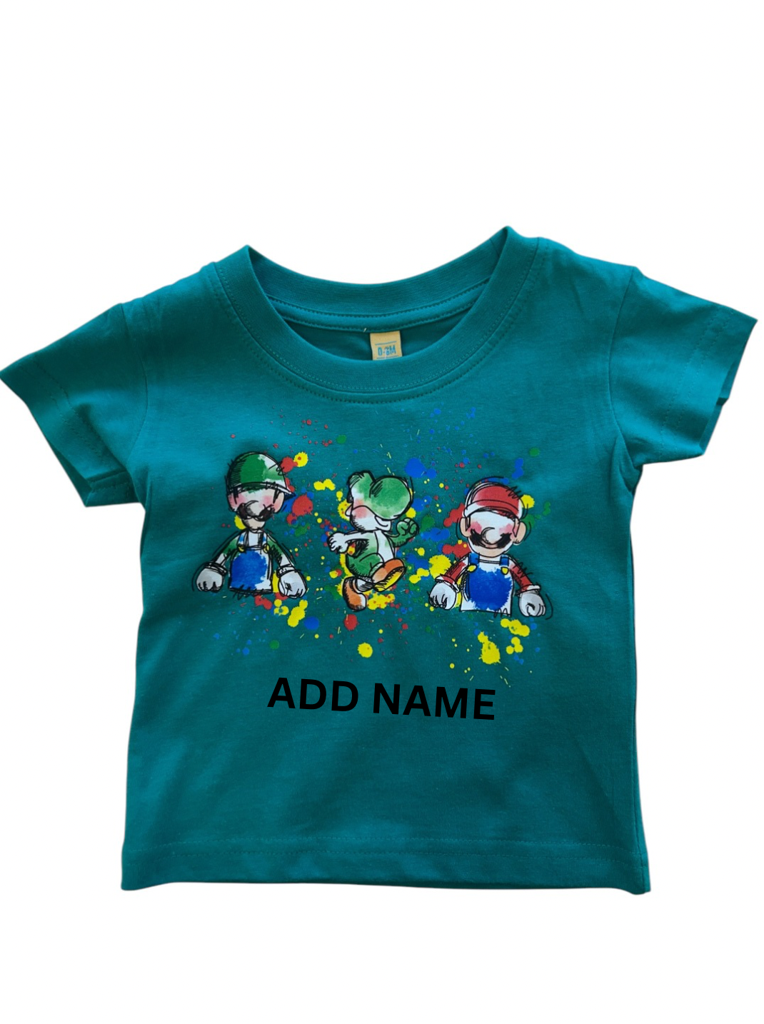 Mario & Friends Personalised Kids T-Shirt