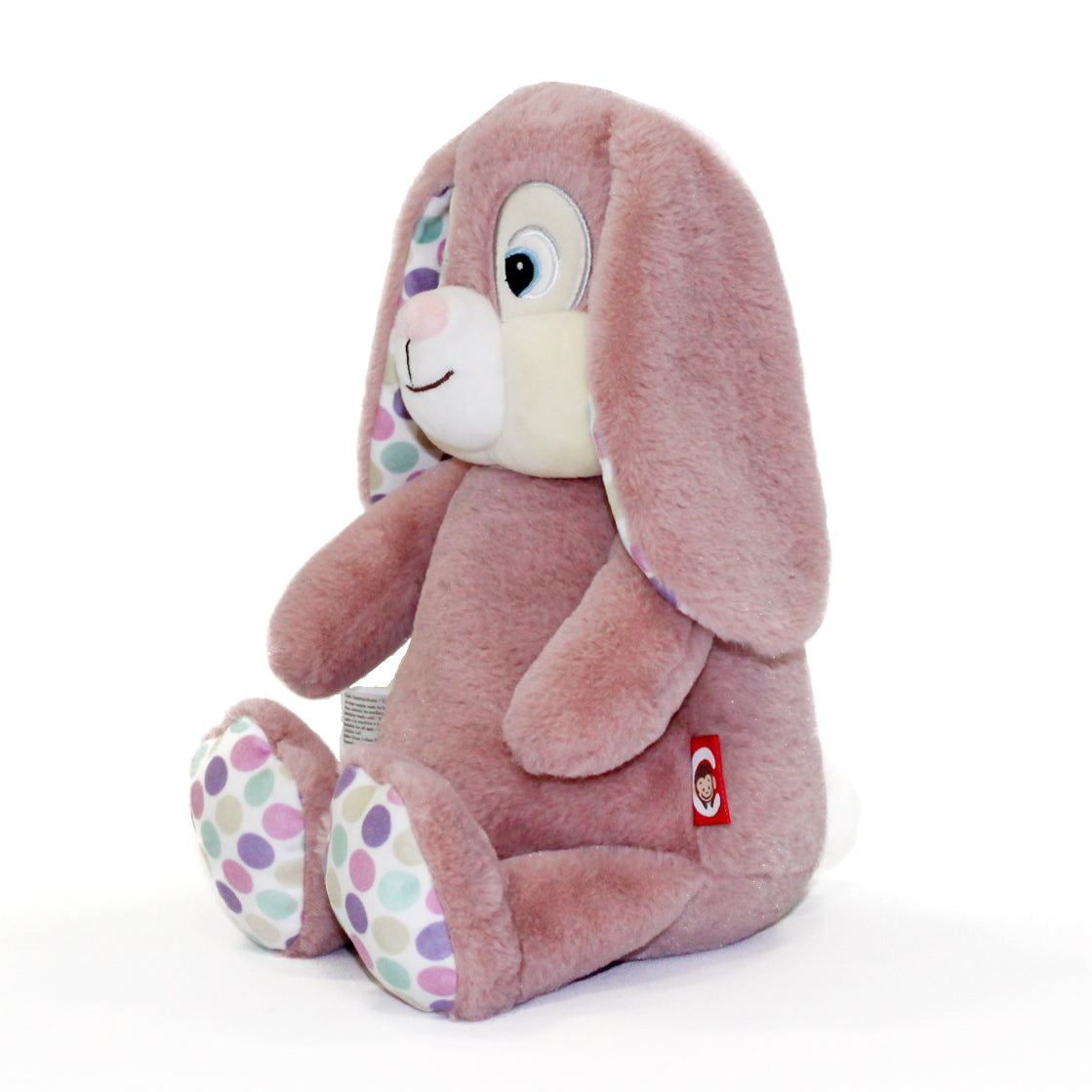 Pink Clovis Brampton personalised bunny rabbit teddy