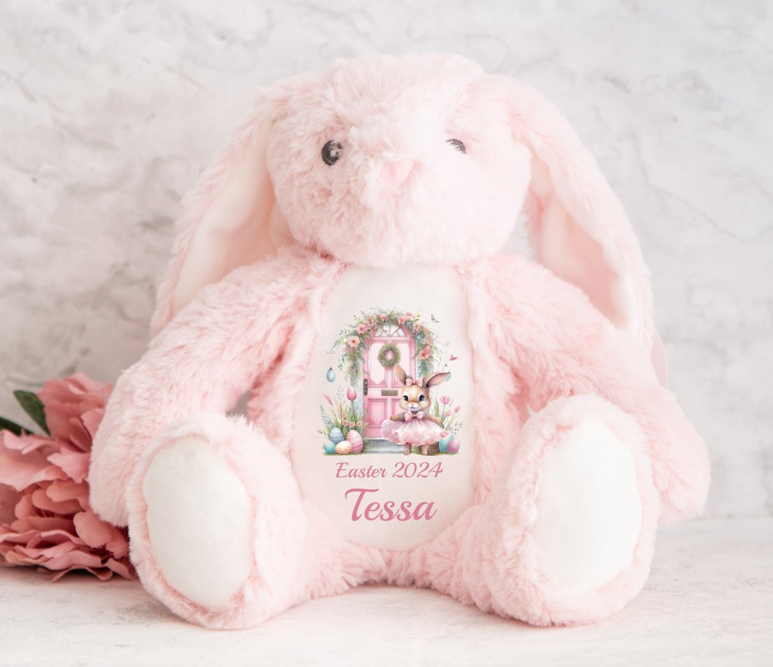 Personalised store easter teddy