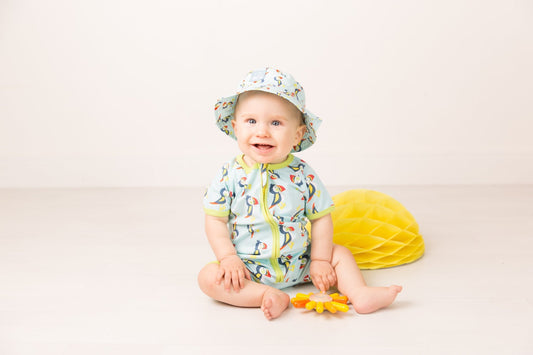 Finley the Puffin Romper by Blade & Rose