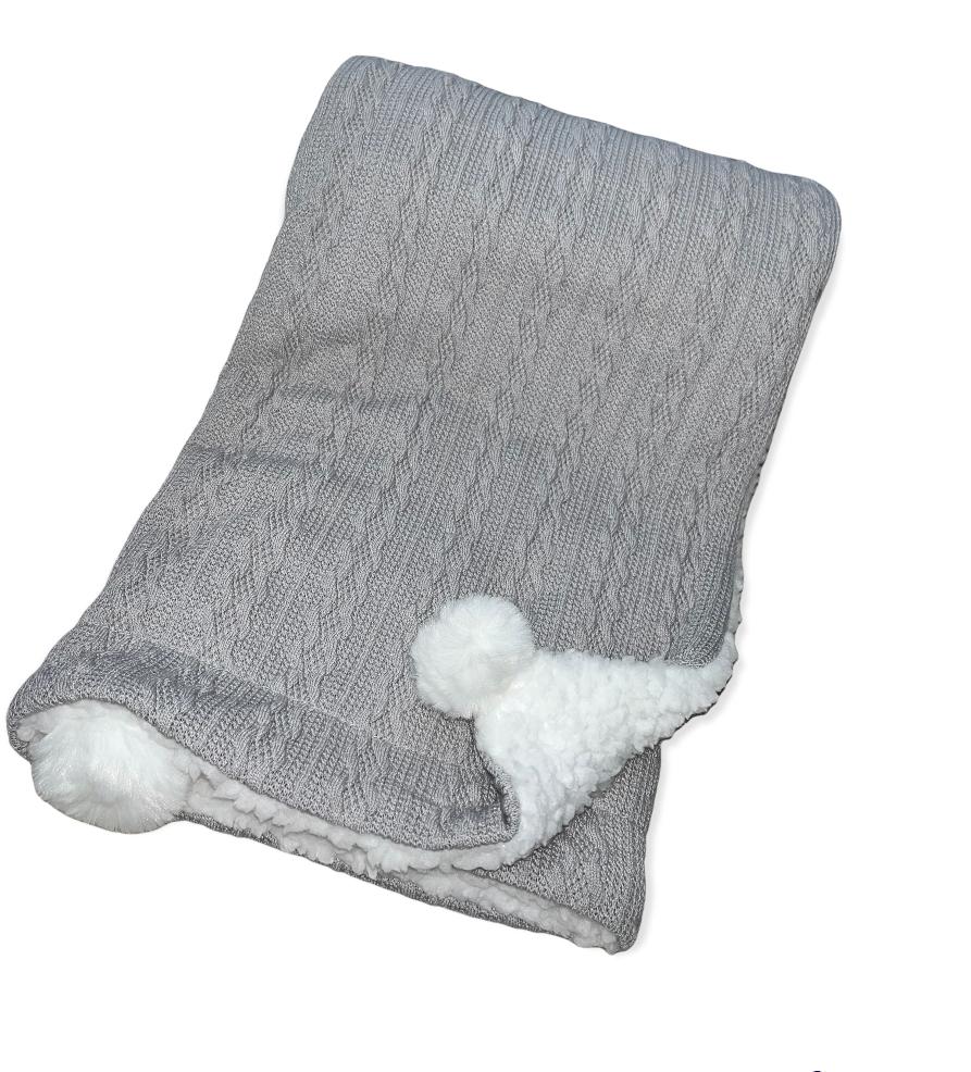 Huxley Baby Blanket Panda Design & Name