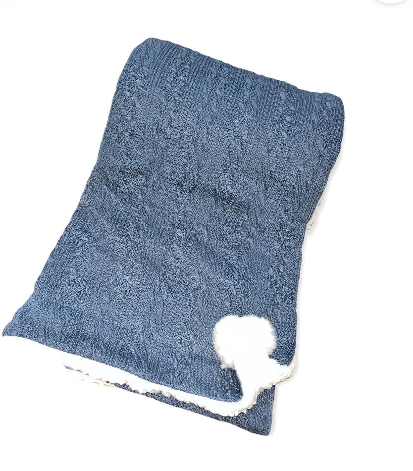 Huxley Baby Blanket Panda Design & Name