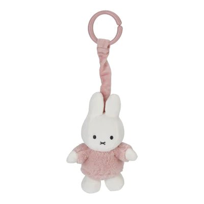 Miffy Hanging toy Fluffy - Pink by Little Dutch