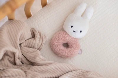Miffy Rattle Fluffy - Pink by Little Dutch