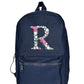 Mini Essential Backpack - Floral initial Design