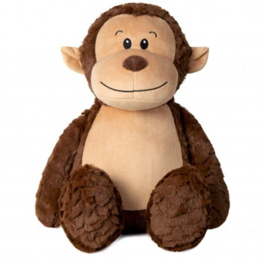 Monkey Teddybear Personalised Teddy