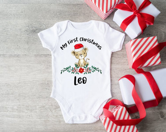My First Christmas Vest - Lion Cub