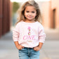 Pink Bunny design Personalised Birthday Jumper - Various Colours