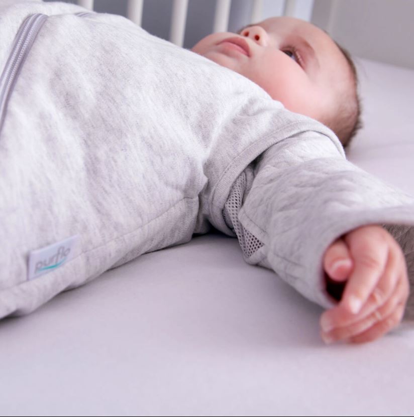 PurFlo Baby SleepBag Minimal Grey 2.5 Tog