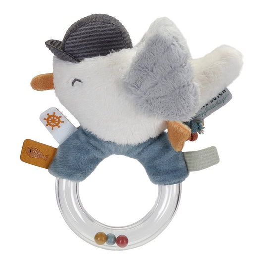 Rattle Ring Seagull by Little Dutch