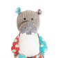 Sensory Hippo Personalised Teddy