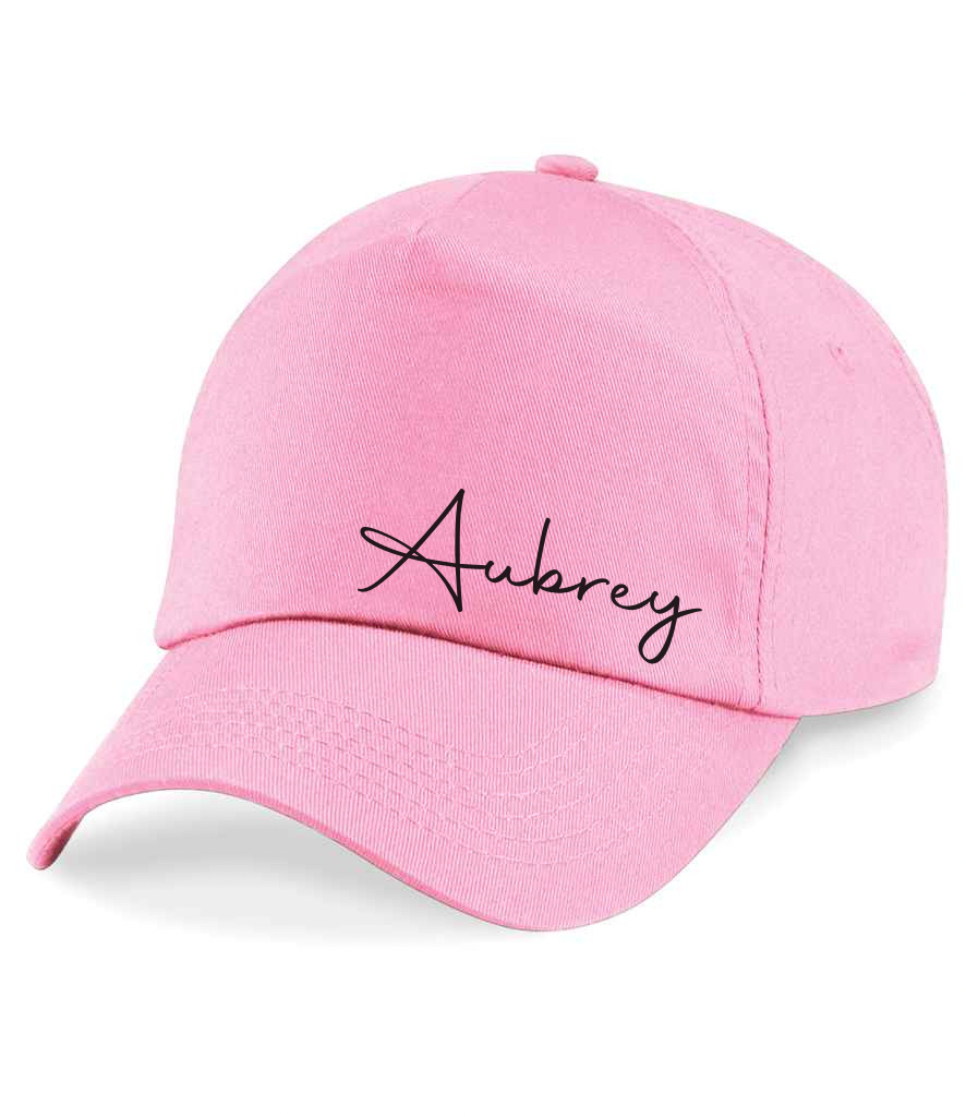 Children's personalised original cap - choose your colour