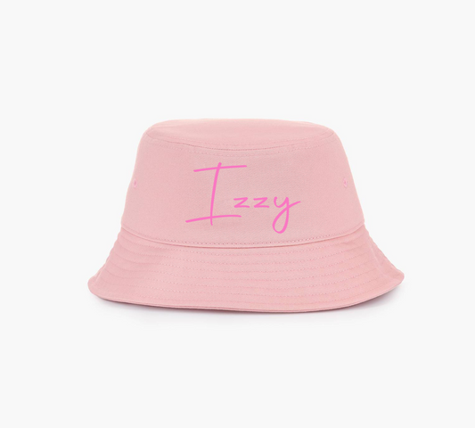 Personalised Bucket Hat - Pink