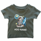 Space Theme Personalised Kids T-Shirt
