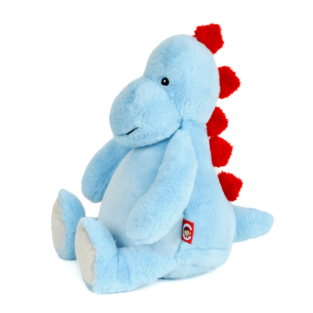 Blue Dinosaur Personalised Teddy