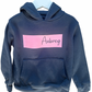 Colourblock name Personalised Hoodie - Various Colours