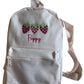 Trio of Strawberries Personalised essentials backpack