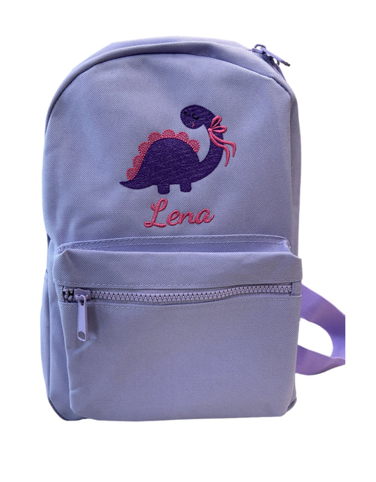 Personalised Dinosaur Design mini essentials backpack