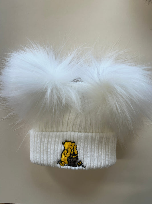 Double Pom Hat Winnie The Pooh - First Size