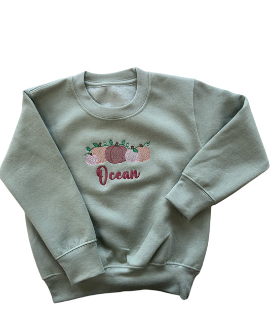 Pumpkins Kids personalised sweater