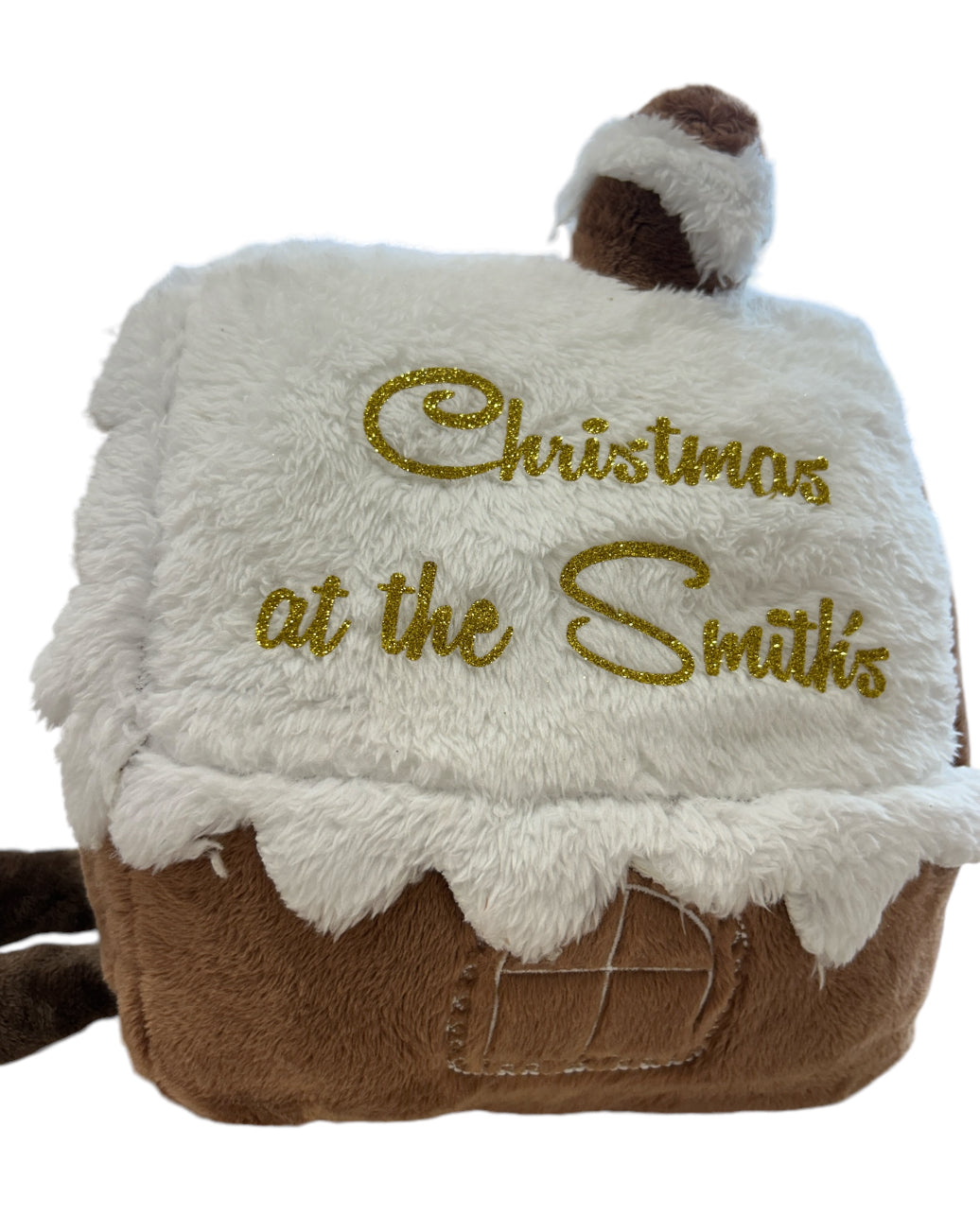 Gingerbread House personalised Christmas teddy