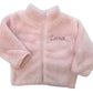 Fluffy Personalised Fleece Jacket Coat