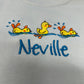 Duck Trio embroidered personalised kids T-Shirt