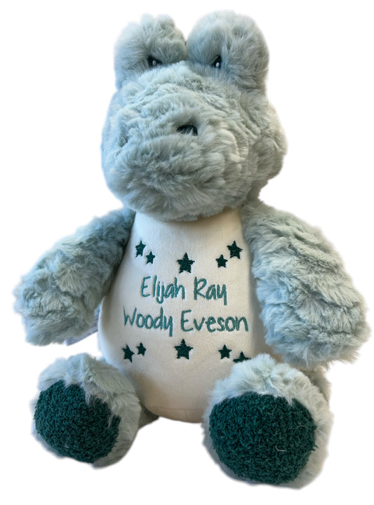 Alligator Personalised Teddy