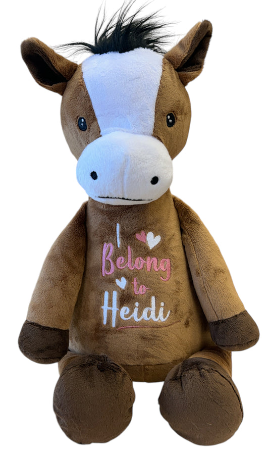 Horse Personalised Teddy