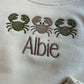 Crab trio Oversized Sweater & shorts personalised set