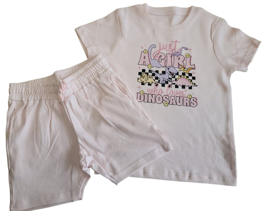 D5 Kids Personalised Short & T-Shirt Summer set