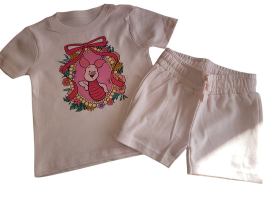 D6 Kids Personalised Short & T-Shirt Summer set