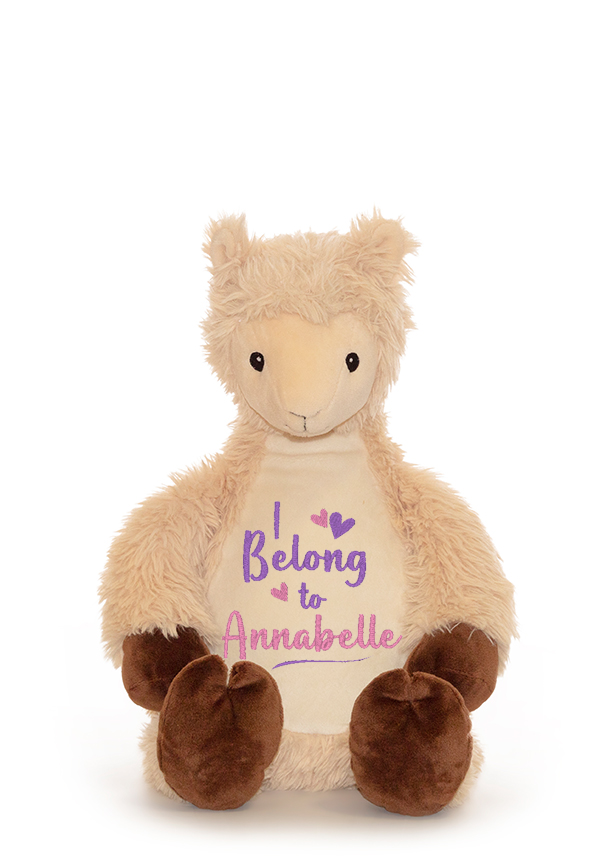 Llama Personalised Teddy