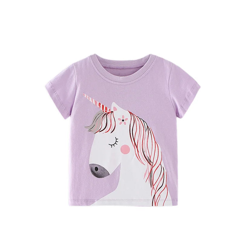 Magical Unicorn Girls T-Shirt - By From The Stork