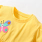 Summer rainbow Dress - By From The Stork