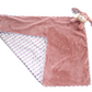 Dusky Pink Polka Dot Personalised giant comfort blanket