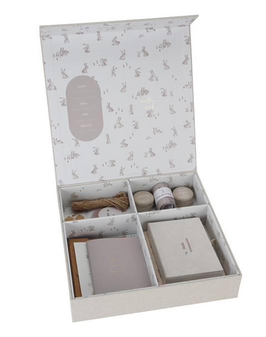 Memorybox Neutrals Baby Bunny by Little Dutch