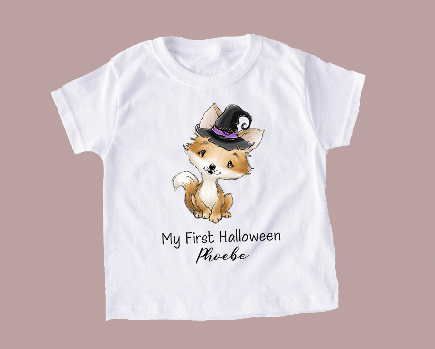 Fox Halloween Personalised T-shirt