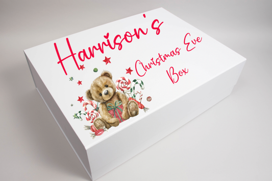 Personalised Christmas Eve box - Teddy