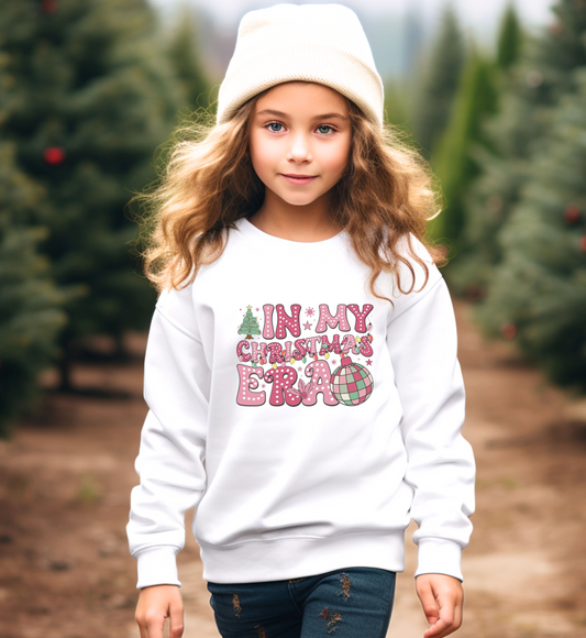 In my Christmas era Kids personalised sweater