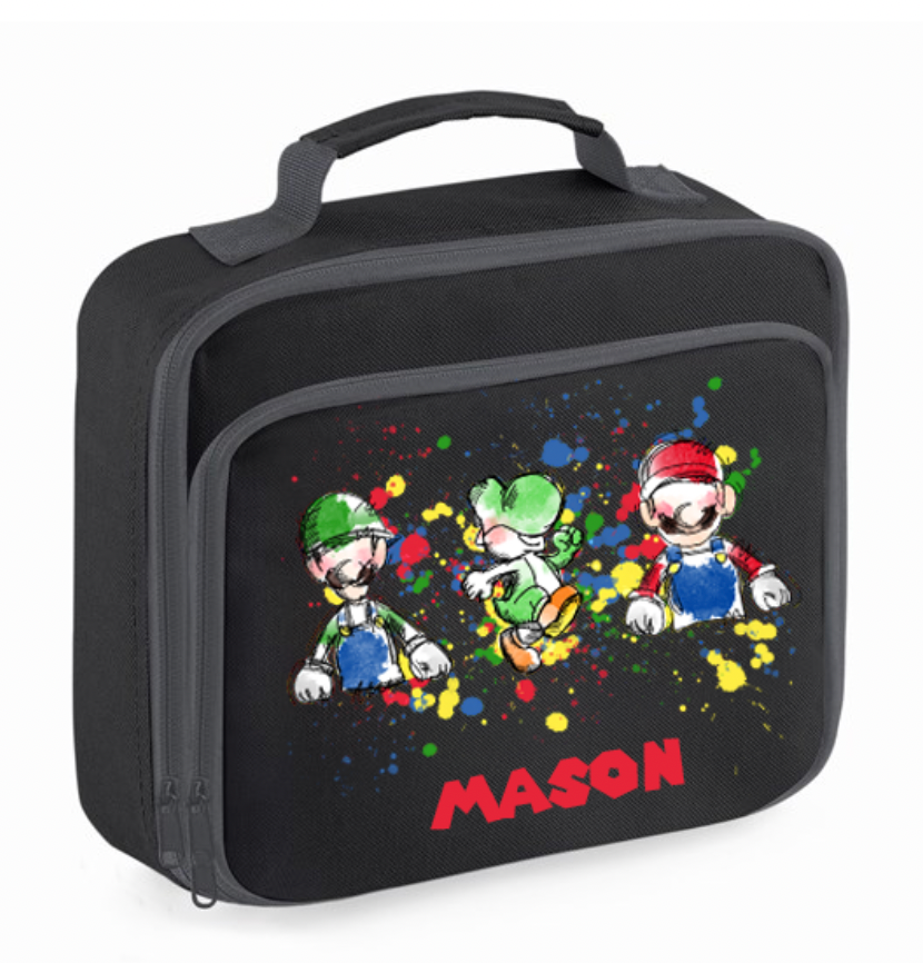 D4 Personalised Canvas Lunch Bag – Various Colours