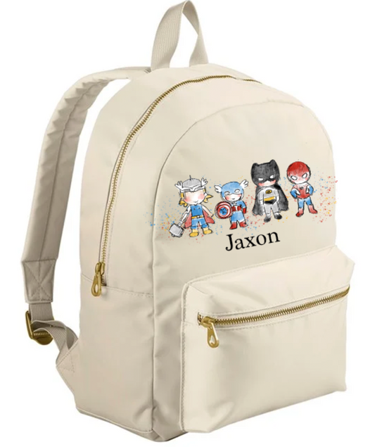 D8 kids personalised Sundae Backpack - Various Colours