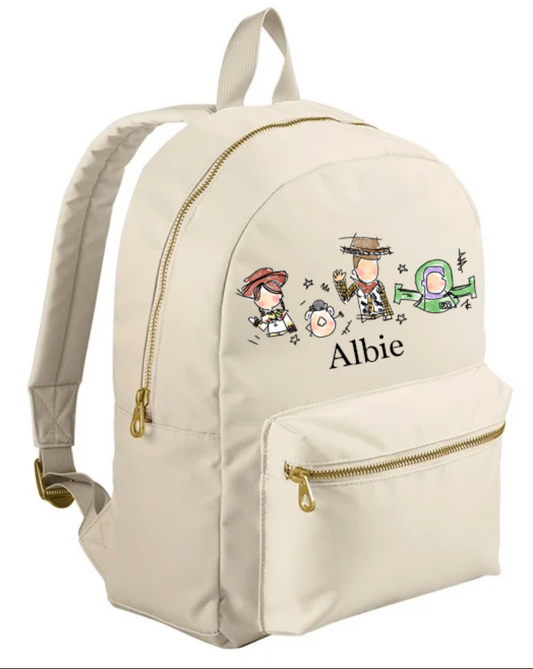 D9 kids personalised Sundae Backpack - Various Colours