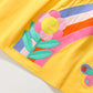 Summer rainbow Dress - By From The Stork