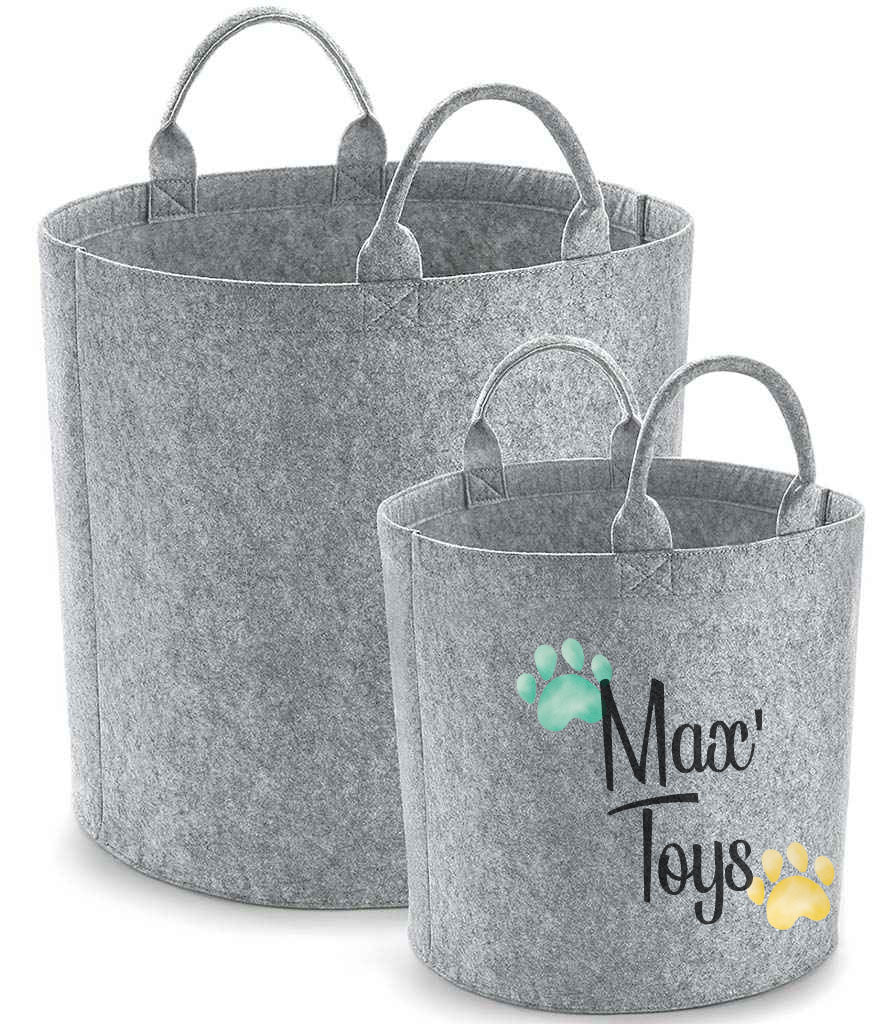 Personalised Dog toy basket 1 - Various sizes