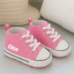 Canvas Prewalker personalised baby shoe trainer