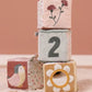4 Soft blocks - Flowers & Butterflies by Little Dutch